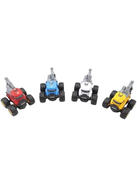 Ralleyz 1:43 Friction Diecast Excavator, Vehicle Playset, Car, Role Playing Toys for Kids, Age 3 +years Assorted