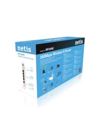 Netis WF2409E 300Mbps High-Speed Wireless N Router   Smart 3 x 5dBi High Gain Antennas with Parental Control for Computers, Smartphones, Wireless Cameras