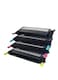 4-Piece Replacement Toner Cartridge For Samsung 504S CLT-504S Multicolour