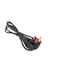 Desktop Power Cable 250V 13A Monitor Power Cord 3 Pin UK Main Leads Universal AC Power Cord Replacement for PC Computer Printer LED LCD Smart TVs - 1.5m