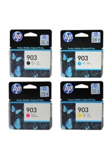 4-Piece 903 Replacement Ink Cartridge Set Multicolour