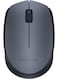 M170 Wireless Mouse, 2.4 GHz With USB Mini Receiver, Optical Tracking, 12-Months Battery Life, Ambidextrous PC/Mac/Laptop Grey/Black