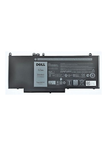 Battery For Dell Latitude E5450- E5470- E5550- E5570  62Wh (7V69Y) Black