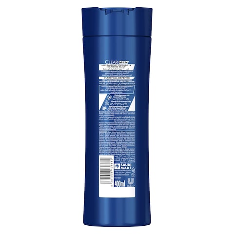 Clear Shampoo For Men Anti Dandruff Shampoo Hairfall Defense 400ml