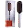 Enzo Professional Glam Hair EN-4100 Professional Heated Straightening Brush - Fast Heat-Up &amp; Easy-Grip Design - Intl Version
