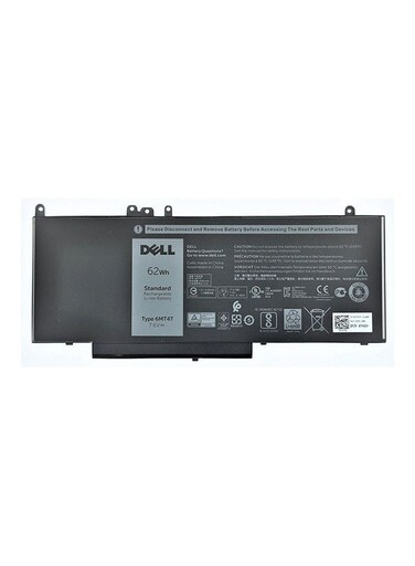 Battery For Dell Latitude E5450, E5470, E5550, E5570 &acirc;&euro;&ldquo; 62Wh (7V69Y) Black