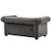 Karnak Deluxe 2 Seater Velvet Sofa - Dark Grey