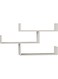 HOME 3-Piece Wall Mounted Floating Shelves White