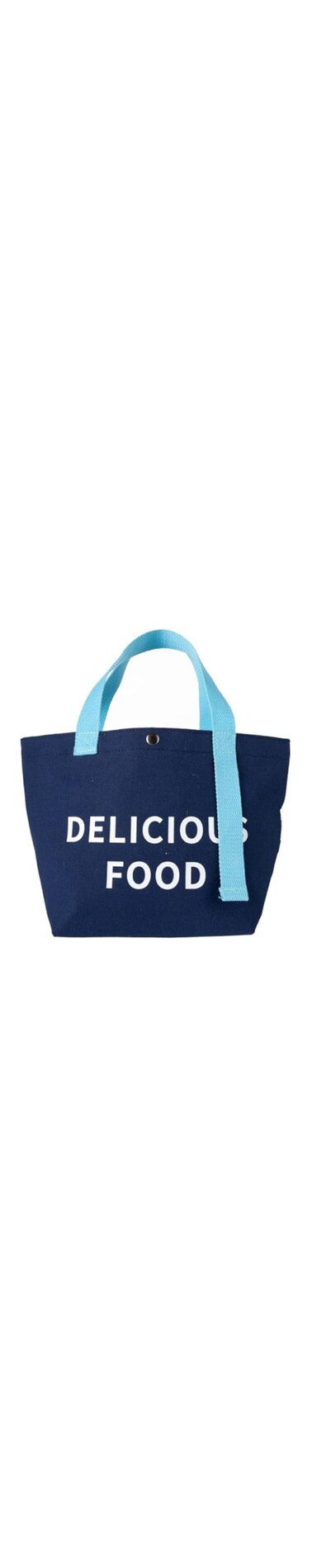 Miniso Lunch Bag - &lrm;25.4X22.5X2.4Cms - Blue