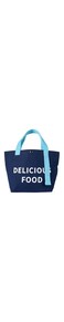 Miniso Lunch Bag - &lrm;25.4X22.5X2.4Cms - Blue