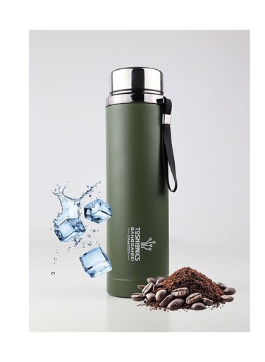 1000ml Double Layer Stainless Steel Vacuum Thermal Flask &acirc;&euro;&ldquo; Hot and Cold Double Wall Insulated Thermos &acirc;&euro;&ldquo; SUS316 Inner, SUS304 Shell, Leakproof and BPA-Free Flask &acirc;&euro;&ldquo; Hot and Cold Beverage Flask for Adults &amp; Kids &acirc;&euro;&ldquo; Home, Office, School, Travel, Outdoor, Camping, Travel and Trip Drinking Container, 32oz Drinking Water Flask