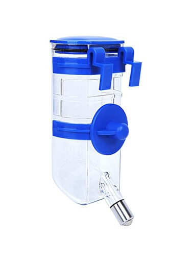 Beauenty Dog Crate Water Bottle Cat Water Bottle for Cage Pet Automatic Water Dispenser Kennel Cage Water Bottle Hanging Puppy Water Drinking Fountains Water Feeder No Spill for Dogs Cats