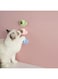 Khazna Catnip Ball,Cat Toys Catnip, Rotatable Edible Kitty Toys for Cats Lick, Natural Healthy Kitten Chew Toys, Teeth Cleaning Dental Cat Toy, Cat Wall Treats