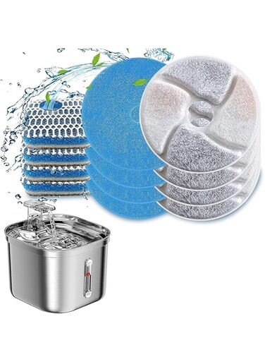 Cat Water Fountain Stainless Steel (filter)