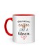 Styles Drinking Coffee Like A Gilmore Printed Mug White/Red 10cm