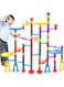 Silk Route Marble Maze Game Building Toy for Kid 122-Piece Set