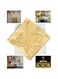 GOLD LEAF COMPANY Sheets, Sheets, 8 by 8.cm Gilding Foil for Gilding, Resin Art, Decoration Crafting,DIY, Paintings, Arts Crafts, Nail Deco,Furniture, Size 3.14 * 3.35 (50, )