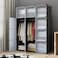 Cloth Cabinet Wardrobe Organizer Rack for Clothes and Shoes