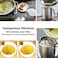 Stainless Steel Oil Strainer Pot Grease Storage Can Container