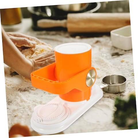 Dumpling maker household double head automatic dumpling maker with press mold making tool wrap two at a time make quick and easy dumpling for Home, Restaurant