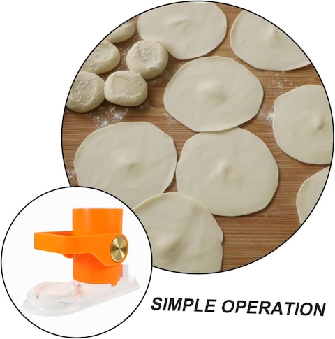 Dumpling maker household double head automatic dumpling maker with press mold making tool wrap two at a time make quick and easy dumpling for Home, Restaurant