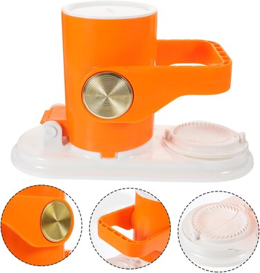 Dumpling maker household double head automatic dumpling maker with press mold making tool wrap two at a time make quick and easy dumpling for Home, Restaurant