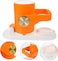 Dumpling maker household double head automatic dumpling maker with press mold making tool wrap two at a time make quick and easy dumpling for Home, Restaurant