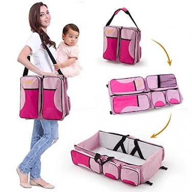 Diaper Bag Backpack Baby Travel Bag Organizer Portable Maternity Bag