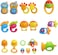 Baby Teether Toy Rattle Set