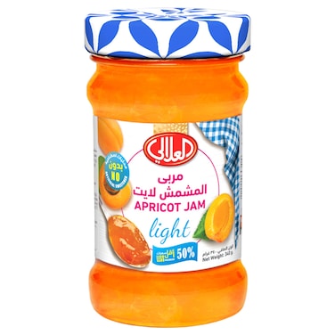 Al Alali Light Apricot Jam, 340g