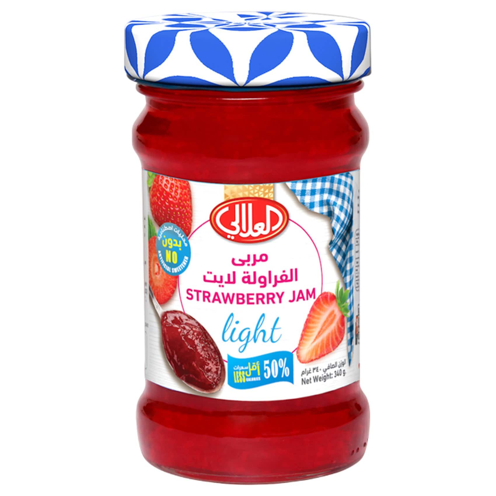 Buy Al Alali Light Strawberry Jam, 340g Online | Carrefour UAE