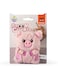 BarkButler FOFOS Pig Floppy Crinkle Cat Toy