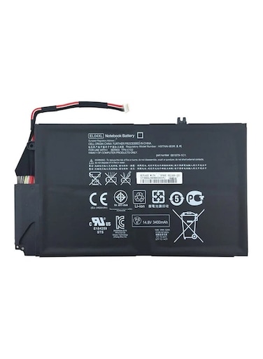 3400.0 mAh Battery For Hp 4-1000 Notebook Black