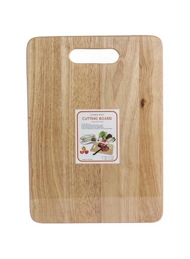 Wooden Cutting Board - Beige, 25 x 35 cm