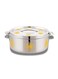 KSR Hotpot ZARA Insulated Casserole   Stainless Steel Inner   Long Heat Retention   Leak-Proof Lid   Ideal for Rice, Curry &amp; Chapati- 7500ML