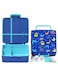 Top-Quality Bento Lunch Box for Kids,Leak Proof Toddler with 4 Compartments,BPA Free Dishwasher Safe Lunch Container with Utensils, Ideal Gift for Ages 3-12 Girls Boys for School（Dinosaurs）