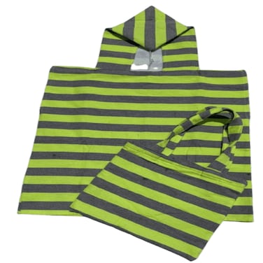 Kids Ocean Breeze Cover-Ups Green Grey + Beach Bag