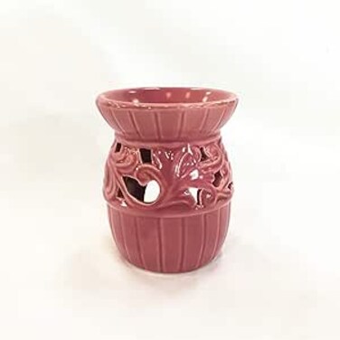 ORCHID CERAMIC INCENSE BURNER
