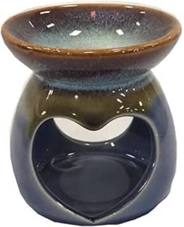 ORCHID CERAMIC INCENSE BURNER