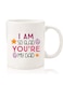Premium Quality Two Sided Printed Coffee Mug Tea Cup For Home Office, Kids Men Women I am so glad you are my dad