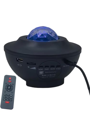 Galaxy Projector Night Light &ndash; RGB Starry Sky Lamp with Remote, App, Music, Timer for Kids &amp; Adults