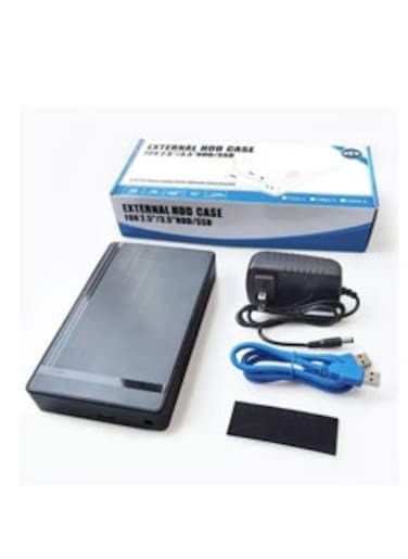 External Hard Drive 3.5 &amp; 2.5 Inch Sata To Usb 3.0 Hdd Case Hard Disk Case External Hard Drive