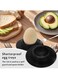 Pack Egg Cup Holder, ABS Shatterproof Egg Holder Egg Cup, Suitable For Home Restaurant, Kitchen Utensils (Black)