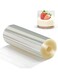 MAKINGTEC Cake Collars Clear Acetate Strips Transparent Plastic Cake Wrap Baking Surrounding Edge Tape for Dessert Cake Chocolate Mousse Decorating 16cm x 10m Clear Plastic Sheet