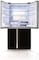 Sharp Olive French Door Inverter Series 724 Liters Refrigerator SJ-FS87V-BK3 with Plasmacluster, Black