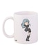 Cartoon Girl Printed Coffee Mug White/Black/Beige