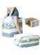 5 PCS Vacuum Storage Bags Reusable Space Saver Compression Bag Extra Large Vacuum Seal Bags for Clothing Comforters Blankets Bedding Sweater Closet Organizers (M-80*56*32CM)