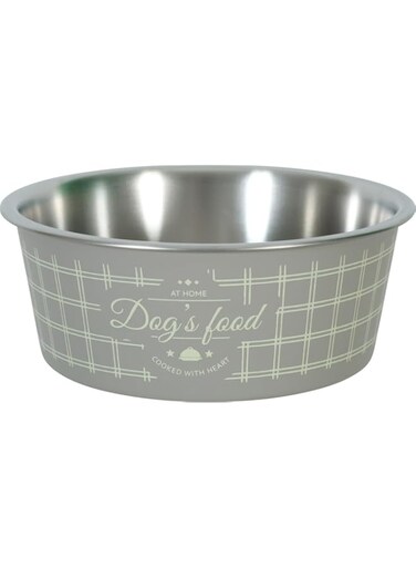 Zolux Non-Slip Food Dog Bowl Taupe 1200 ml