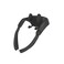 4D Neck &amp; Shoulder Rechargeable Kneading Massager with Heat - Black