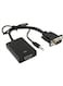 VGA + Audio Converter for HDMI Full HD 1080p